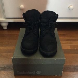 Black Timberland Boots